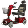 Pioneer 4 L Side red Pioneer 4 Mobility Scooter