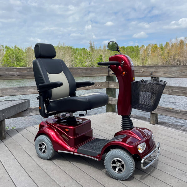 Pioneer 4 S141 outdoors web Pioneer 4 Mobility Scooter