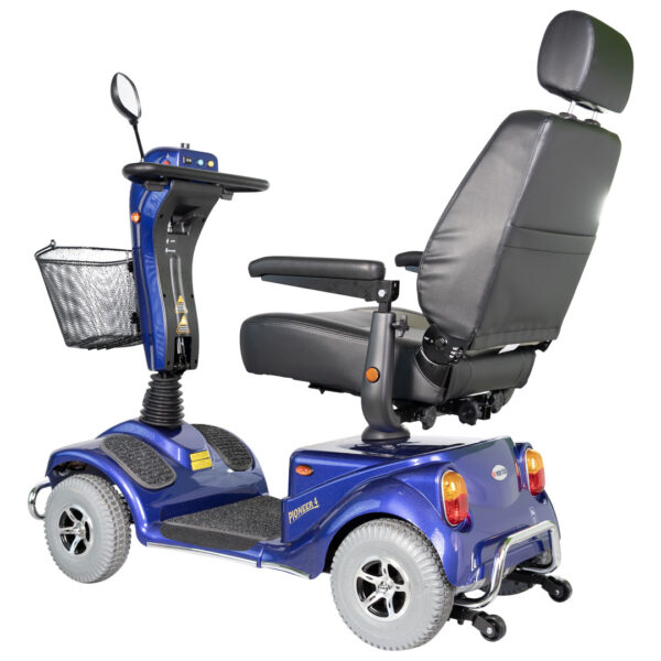 Pioneer 4 profile back Pioneer 4 Mobility Scooter