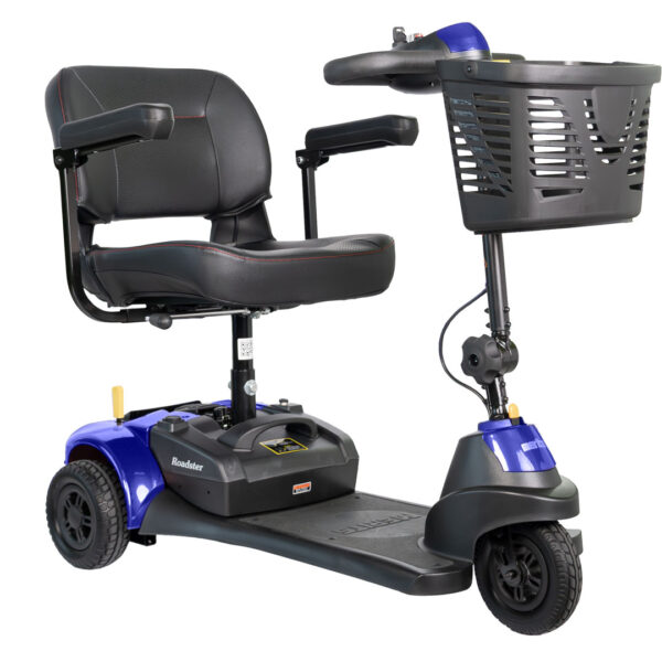 Roadster S3 Mobility Scooter profile blue